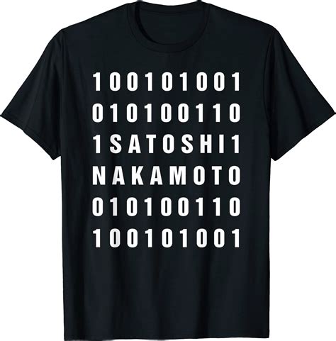 Satoshi Nakamoto Shirt: A Fashion Statement for the Blockchain Revolution