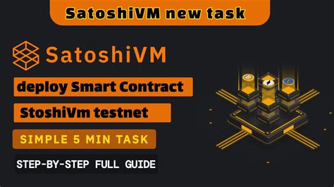 SatoshiVM: The Blockchain That Empowers Smart Contracts and DApps