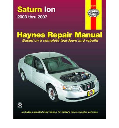 Saturn Ion Repair Manual Pdf Ebook Reader