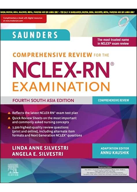 Saunders Review NCLEX RNÂ® Examination 6e Kindle Editon