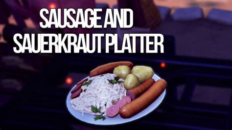 Sausage and Sauerkraut: A Match Made in Dreamlight Valley