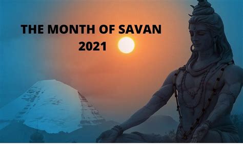 Savan 2021: Your Guide to a Fulfilling and Auspicious Month