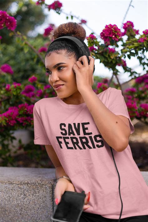 Save Ferris Shirt: A Timeless Classic for Movie and Music Enthusiasts