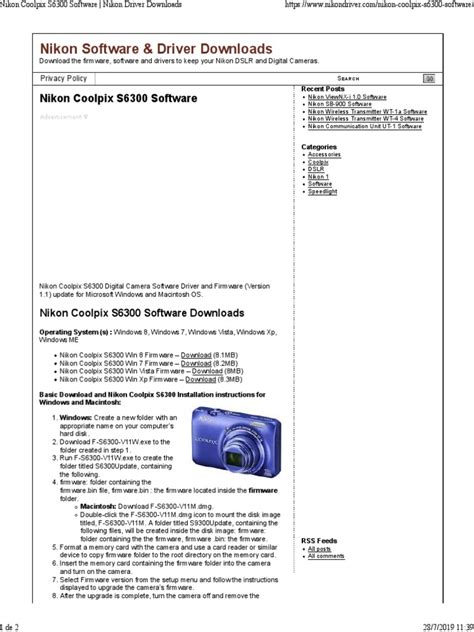 Save Manual Nikon Software Suite For Coolpix Download Doc