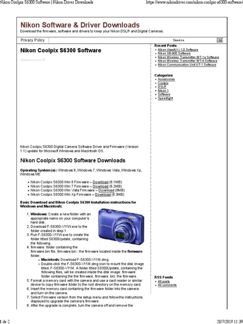 Save Manual Nikon Software Suite For Coolpix Download Ebook Kindle Editon