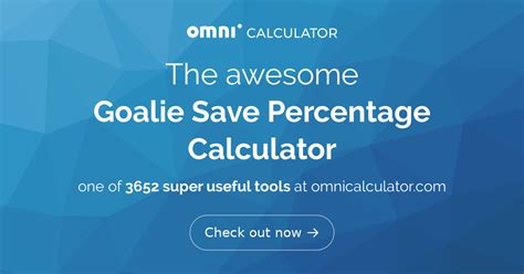 Save Percentage (SV%):