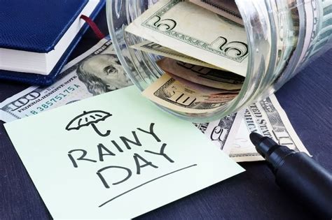 Save for a rainy day