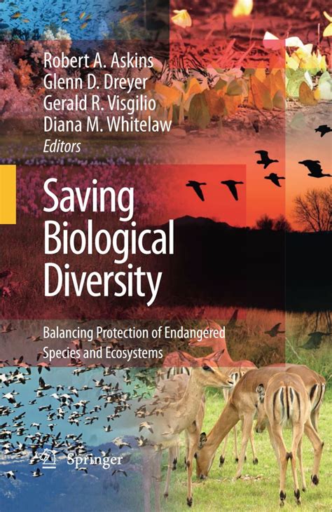 Saving Biological Diversity Balancing Protection of Endangered Species and Ecosystems PDF