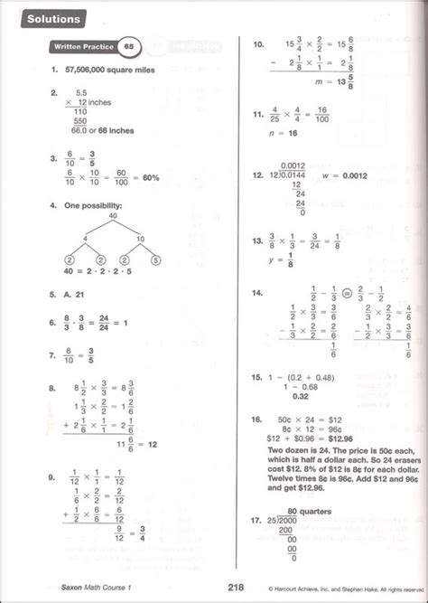 Saxon Algebra 2 Lesson 40 Answers Doc