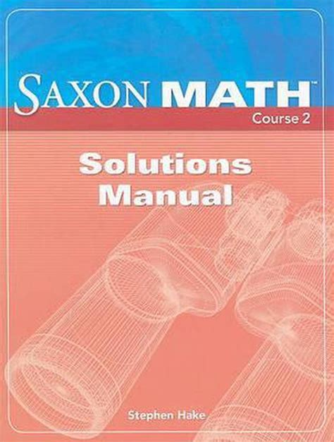 Saxon Math Course 2 Solution Manual Pdf Reader