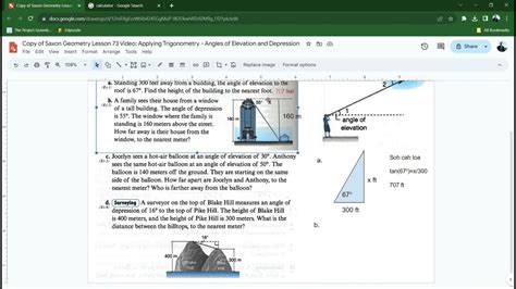 Saxon Math Geometry Lesson 73 Answers Reader