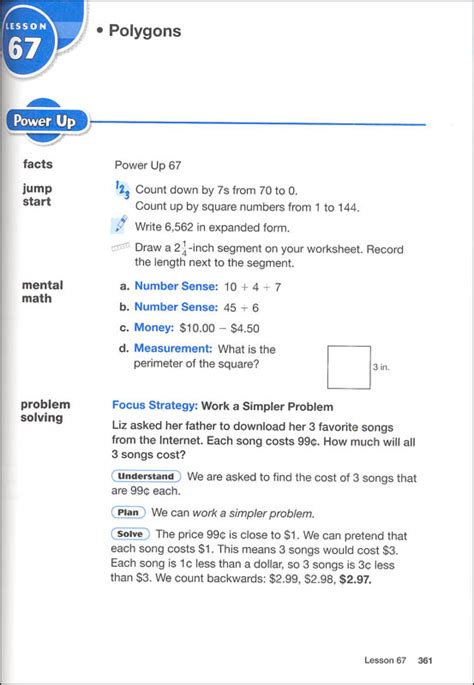 Saxon Math Intermediate 3 Answer Key Doc