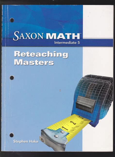 Saxon Math Reteaching Answers Epub