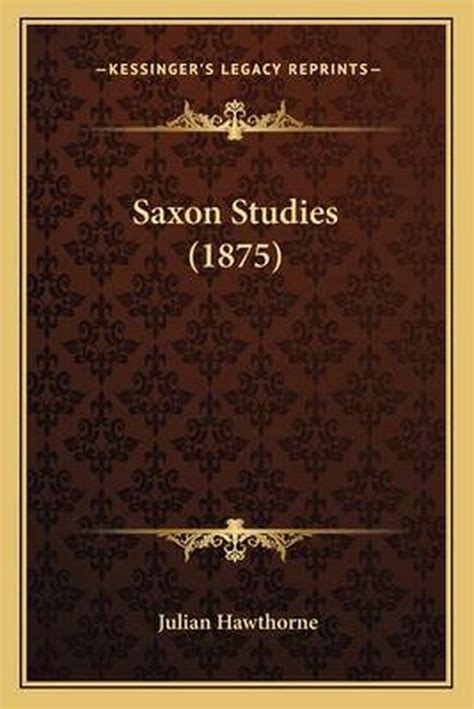 Saxon Studies 1875 Doc
