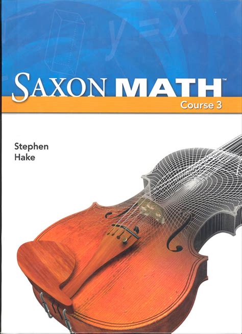 Saxon math course 3 answer key Ebook Reader