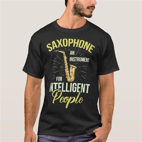 Saxophone T-Shirts: A Style Statement for Music Lovers