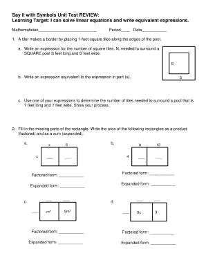 Say It With Symbols Unit Test Answers Epub