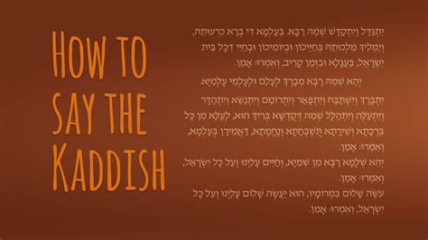 Saying Kaddish: How to Comfort the Dying, Bury the Dead, and Mourn as a Jew Reader