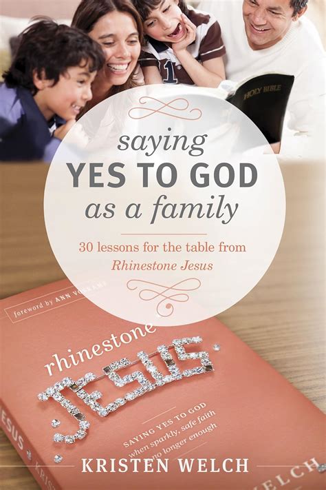 Saying Yes to God As a Family 30 Lessons for the Table from Rhinestone Jesus PDF