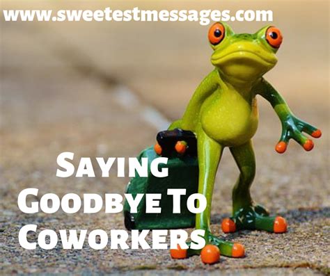 Saying goodbye to colleagues can be a difficult experience.