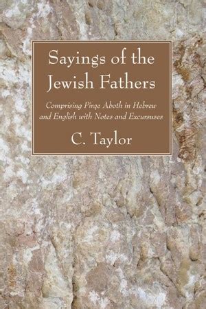 Sayings of The Jewish Fathers Comprising Pirqe Aboth in Hebrew PDF