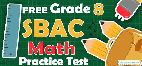 Sbac Practice Test 8 Grade Mathematics Answers Doc