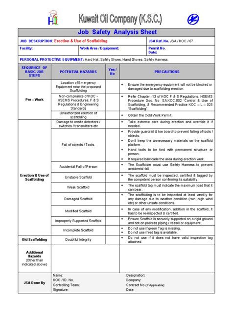 Scaffolding Task Summer Job Answers Reader