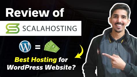 ScalaHosting optimized for WordPress websites
