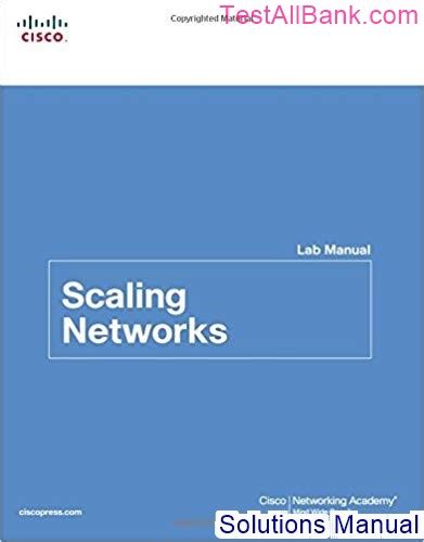 Scaling Networks Instructors Lab Manual Ebook PDF