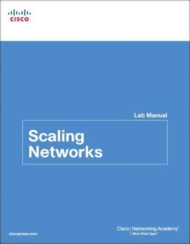 Scaling networks lab manual instructor version Ebook Kindle Editon