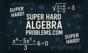 Scaling the Heights of Super Hard Algebra: A Statistical Overview
