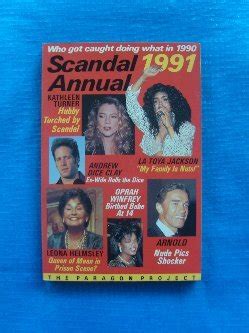 Scandal Annual 1992 Who Got Caught Doing What in 1991 PDF