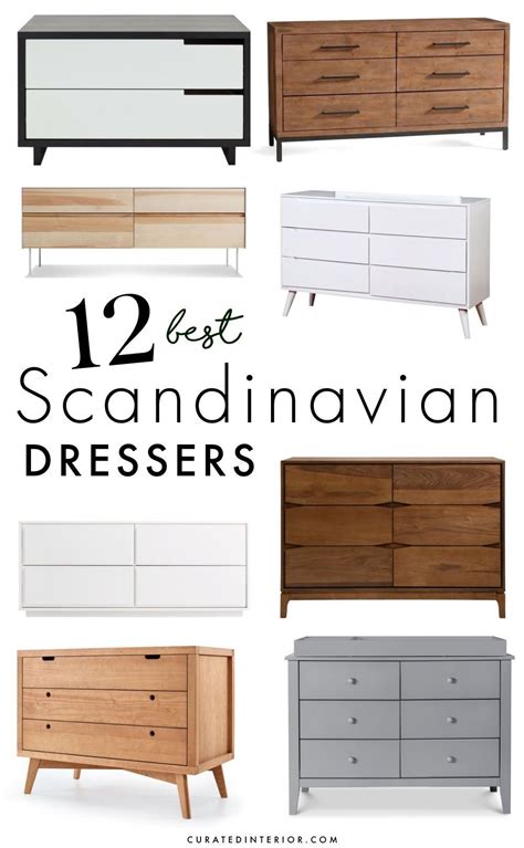 Scandinavian Dressers: A Guide to 12 Essential Furnishings