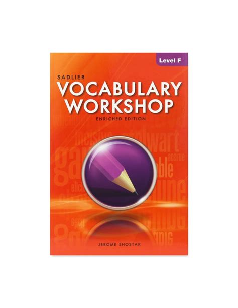 Scanswers Vocabulary Workshop Level F Epub