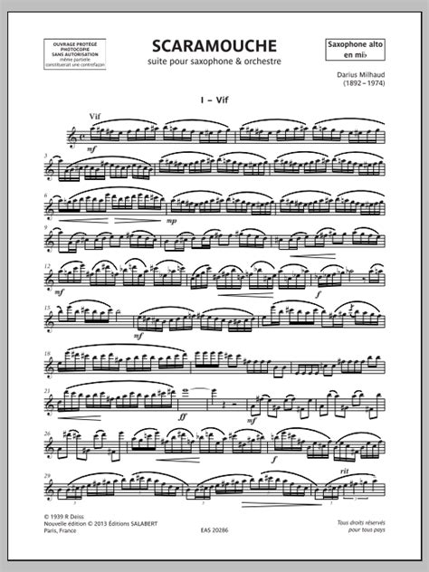 Scaramouche For Alto Saxophone And Piano Ebook Reader