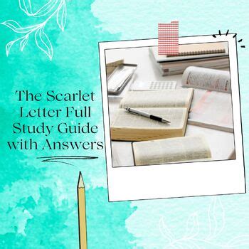 Scarlet Letter Answers To Study Guide PDF