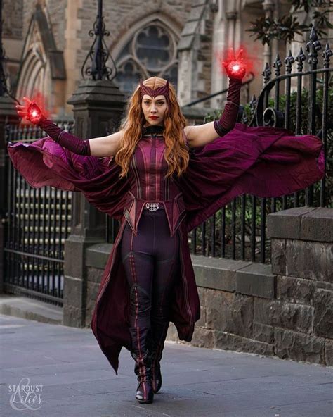 Scarlet Sorcery: Unleashing the Enchanting Allure of Scarlet Witch Cosplay