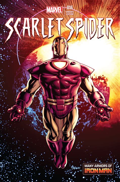 Scarlet Spider 16 Iron Man Many Armors Mckone Variant Doc