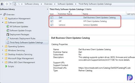 Sccm Third Party Software Update Catalogs List