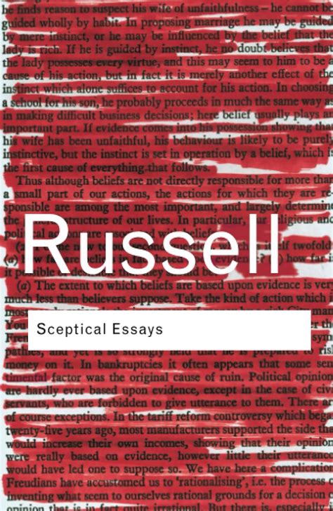 Sceptical essays Kindle Editon