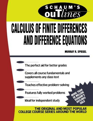 Schaum's Outline of Calculus of Finite Differences and Diff Reader
