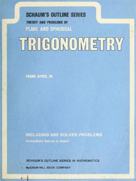 Schaum's Outline of Trigonometry Doc