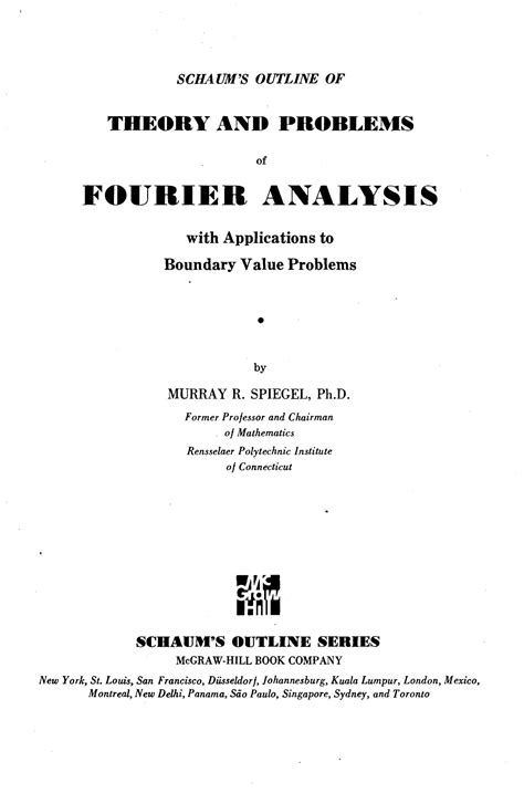 Schaum Fourier Series Problem Solution Doc