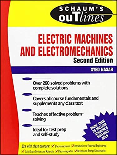 Schaum s Outline of Electric Machines and Electromechanics 2nd second edition Text Only Doc
