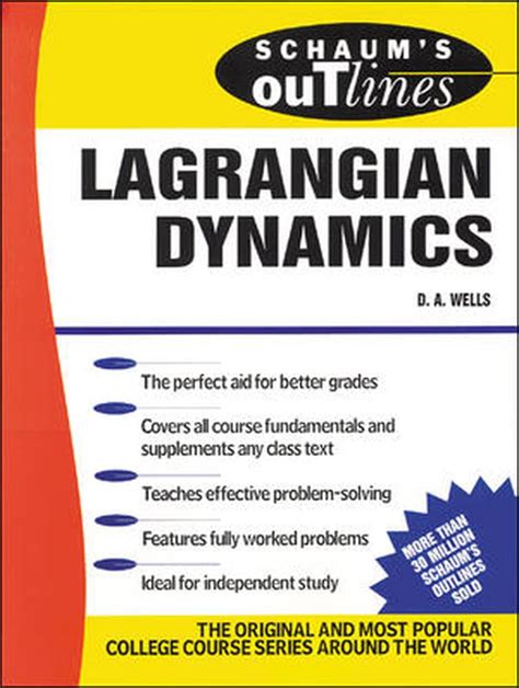 Schaum.s.outline.of.Lagrangian.dynamics Ebook Kindle Editon