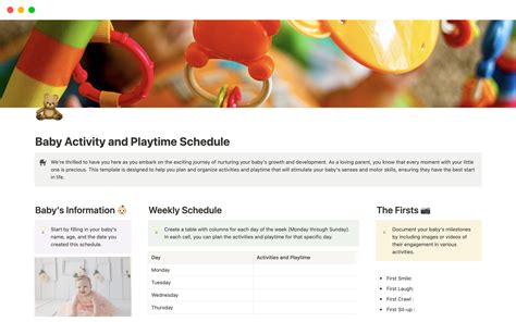 Schedule Playtime: