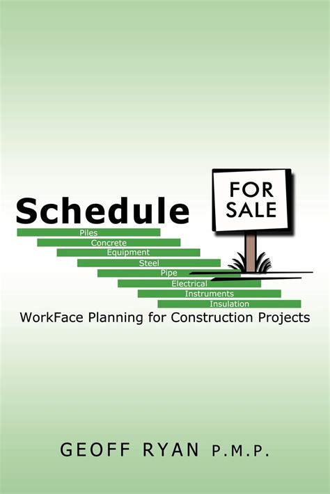 Schedule for Sale Workface Planning for Construction Projects Doc