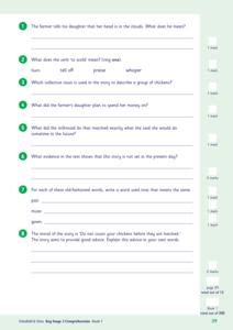 Schofield And Sims Ks2 Comprehension 1 Answers Doc