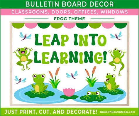 Scholastic Bulletin Boards Leap Into Learning PDF