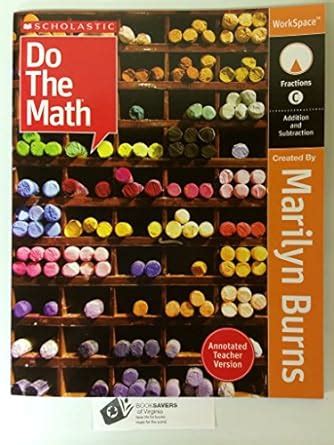 Scholastic Do the Math Fractions C Addition and Subtraction Annotated Teacher Version WorkSpace Epub